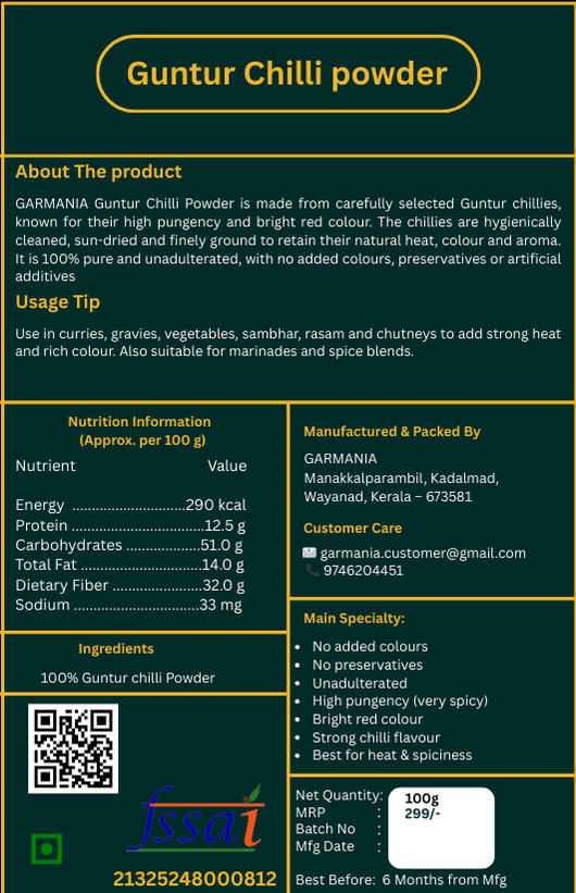 Red Chilli Powder/Guntur chilli powder 5 Red Chilli Powder/Guntur chilli powder - Image 5