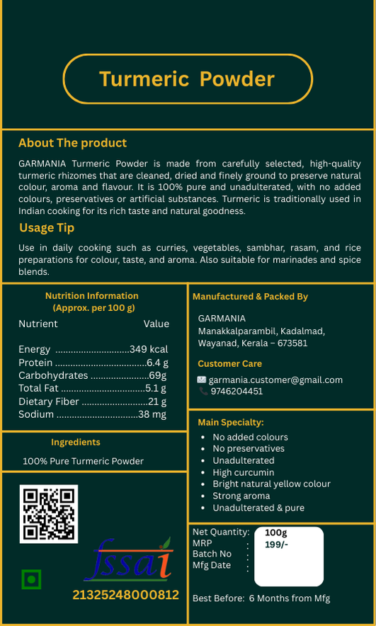 Turmeric Powder 5 Turmeric Powder - Image 5