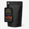 Black pouch of Guntur chili powder