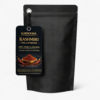 Black pouch of Kashmiri chili powder